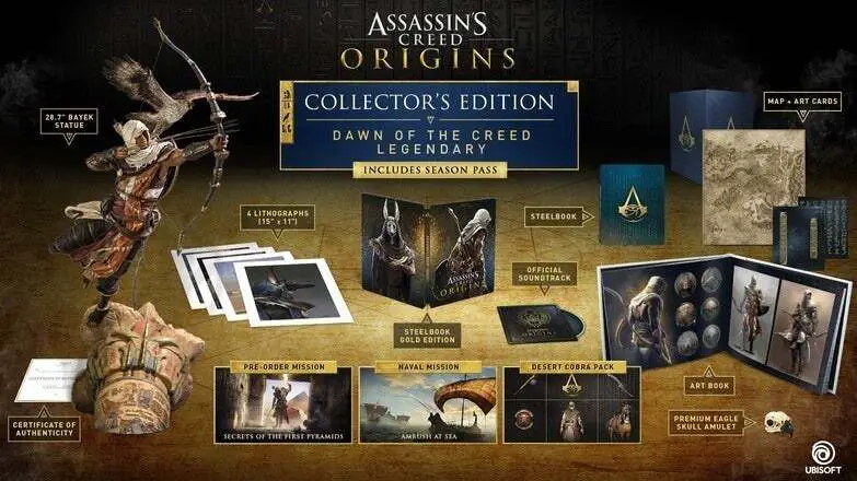 Capa de Assassin's Creed: Origins [Dawn of the Creed Legendary Edition]