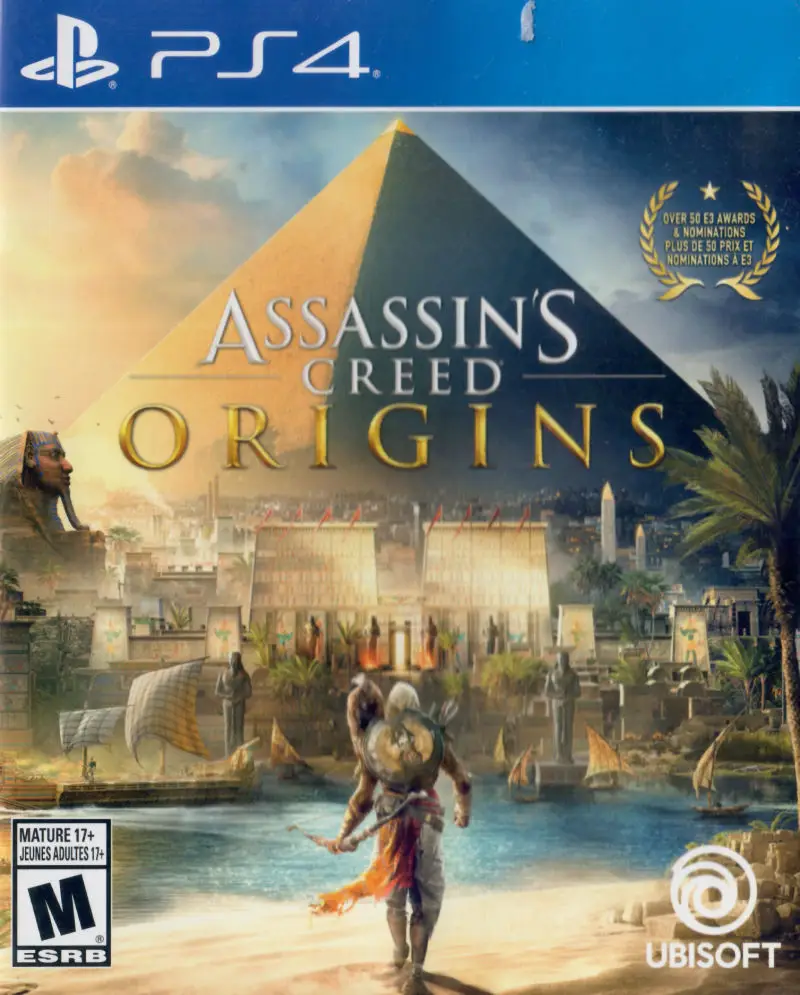 Capa de Assassin's Creed Origins