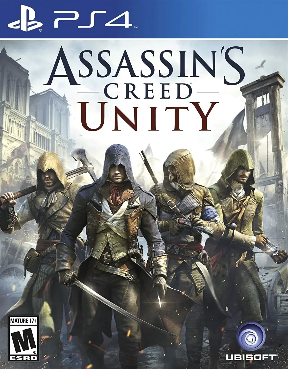 Capa de Assassin's Creed Unity
