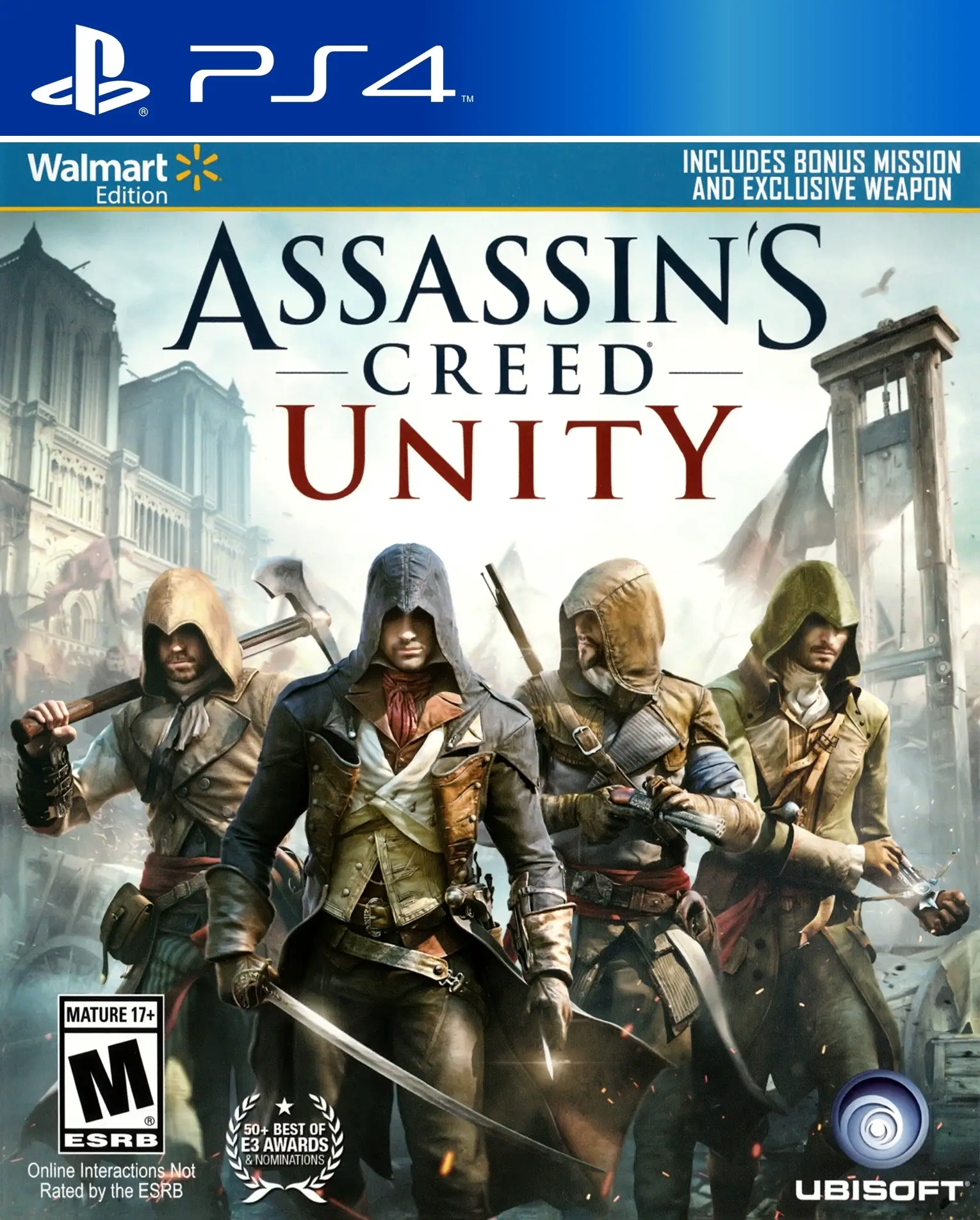 Capa de Assassin's Creed Unity [Walmart Edition]
