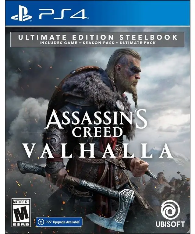 Capa de Assassin's Creed Valhalla [Ultimate Steelbook Edition]
