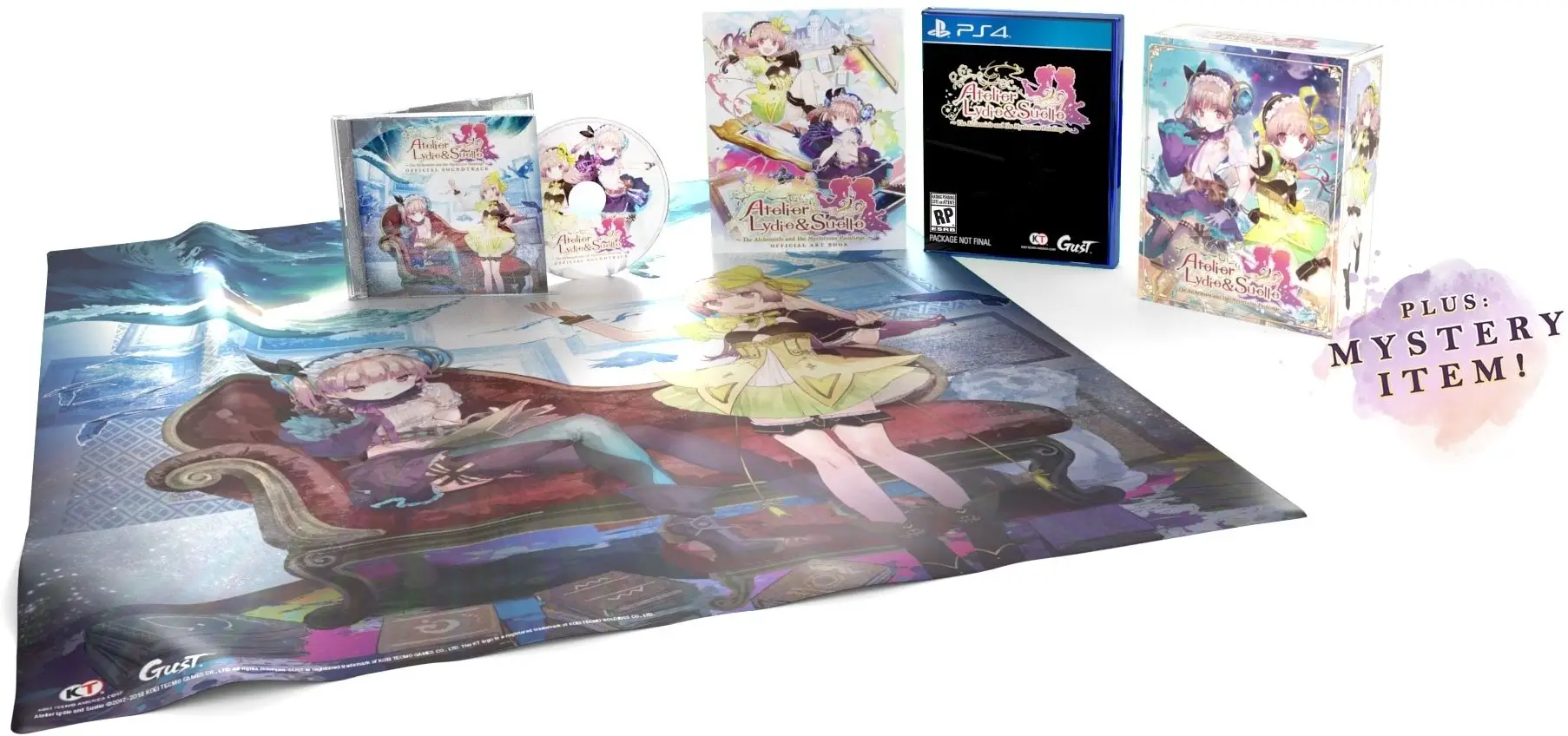 Capa de Atelier Lydie & Suelle: The Alchemists and the Mysterious Paintings [Limited Edition]