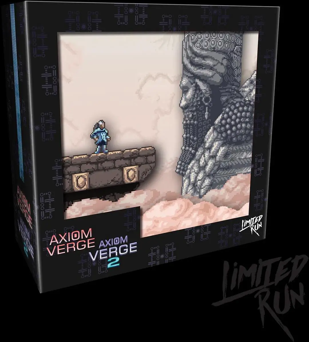 Capa de Axiom Verge 1 + 2 [Collector's Edition]