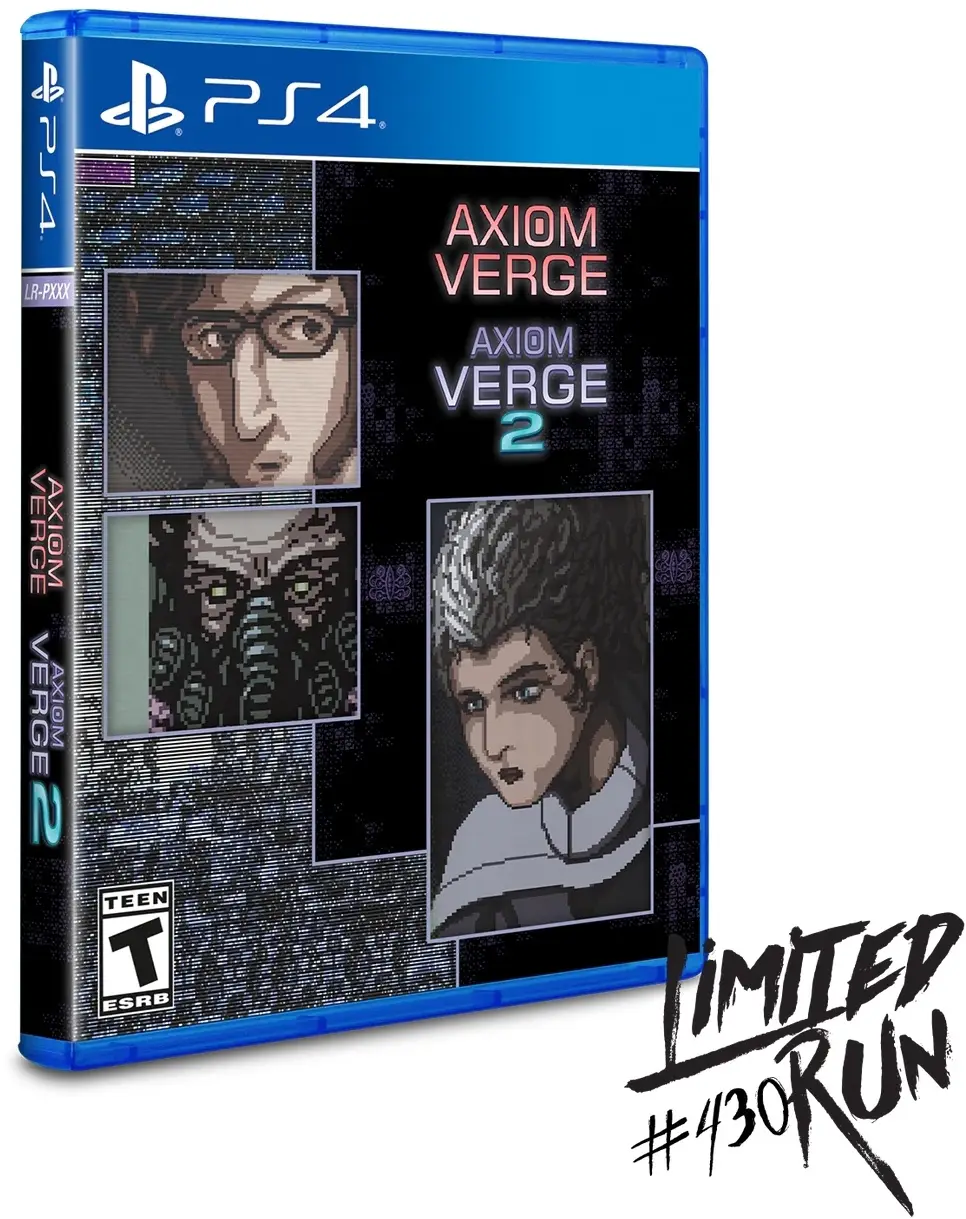 Capa de Axiom Verge 1 + 2