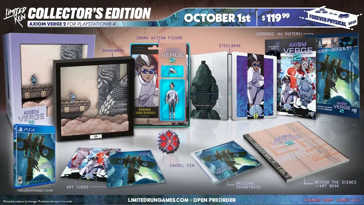 Capa de Axiom Verge 2 [Collector's Edition]