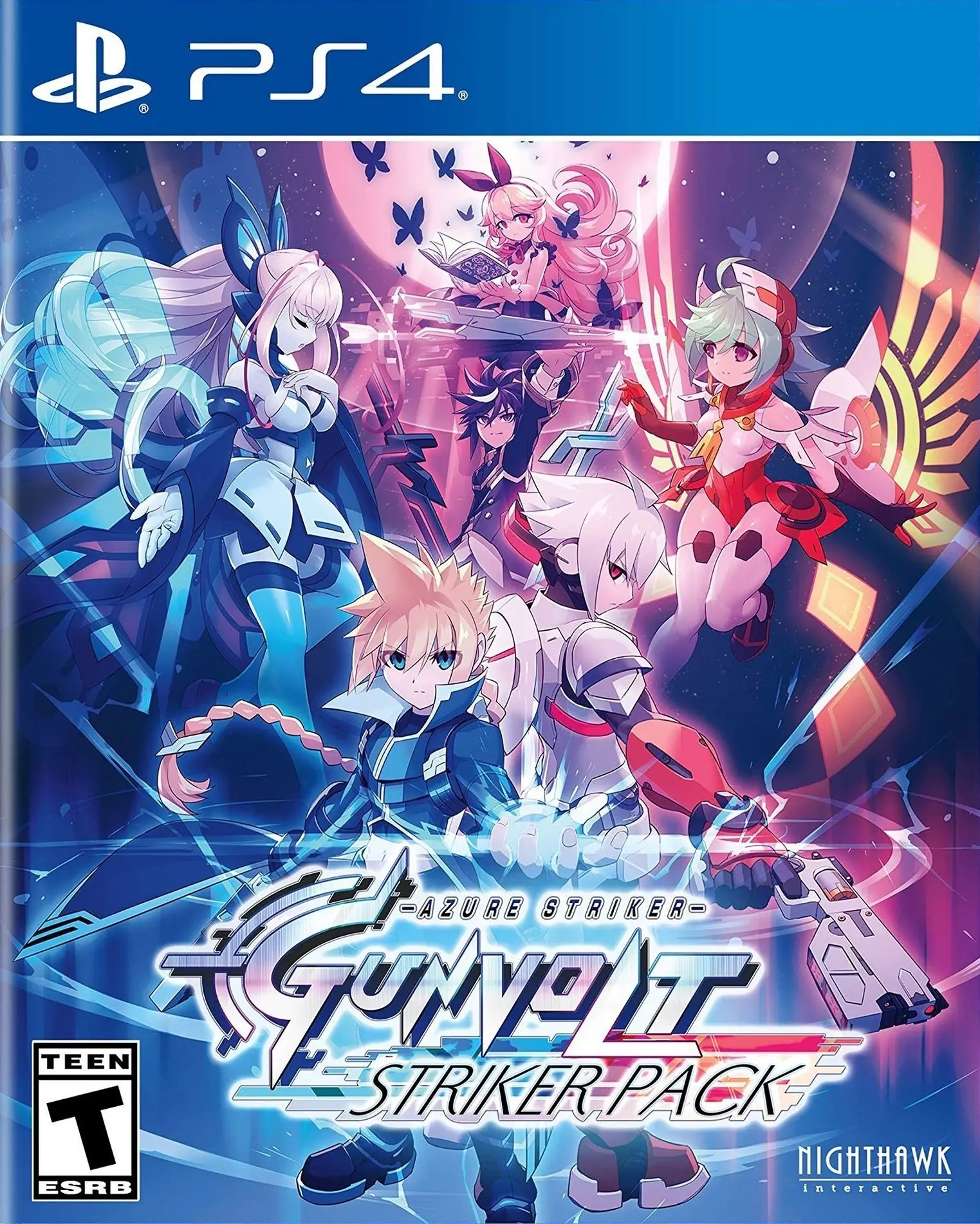 Capa de Azure Striker Gunvolt: Striker Pack