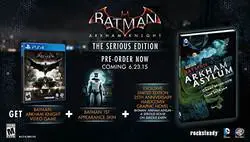 Capa de Batman: Arkham Knight [The Serious Edition]