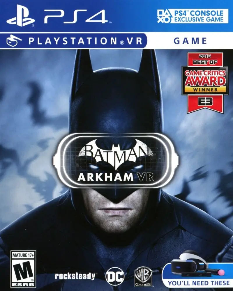 Capa de Batman: Arkham VR