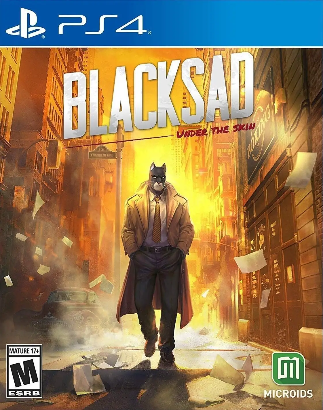 Capa de Blacksad Under the Skin
