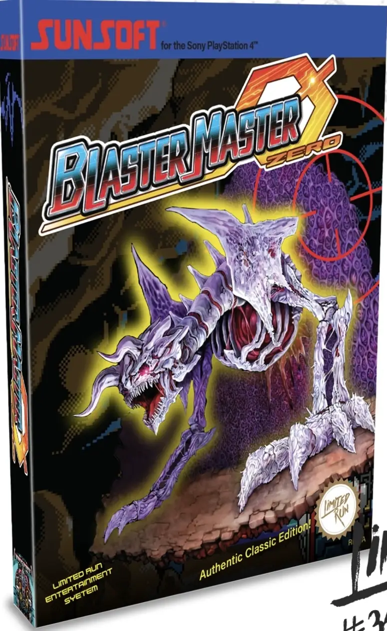 Capa de Blaster Master Zero (Classic Edition)