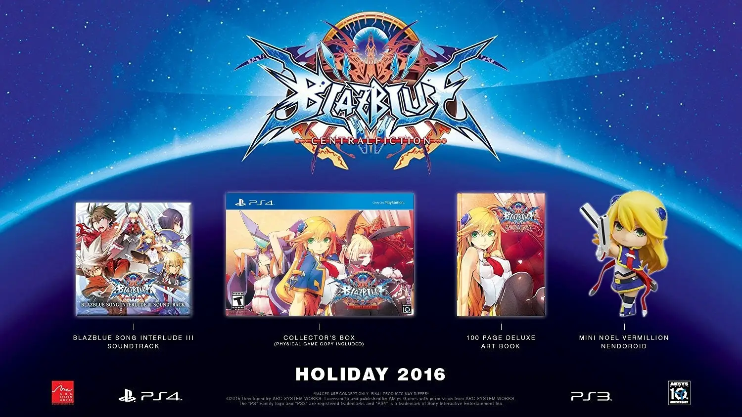 Capa de BlazBlue: Central Fiction [Limited Edition]