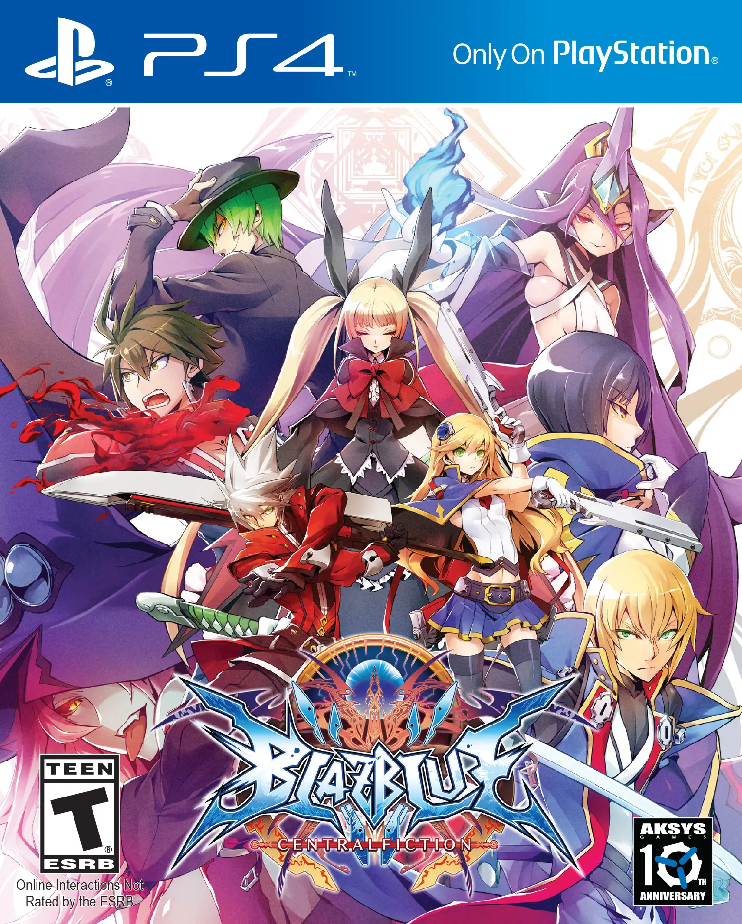 Capa de BlazBlue: Central Fiction
