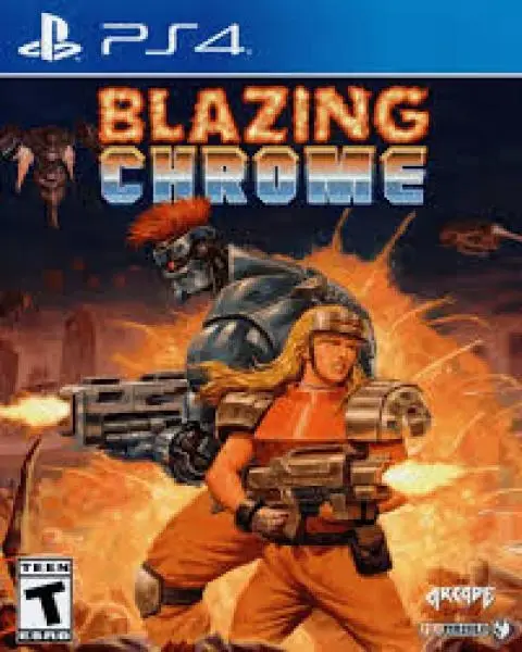 Capa de Blazing Chrome