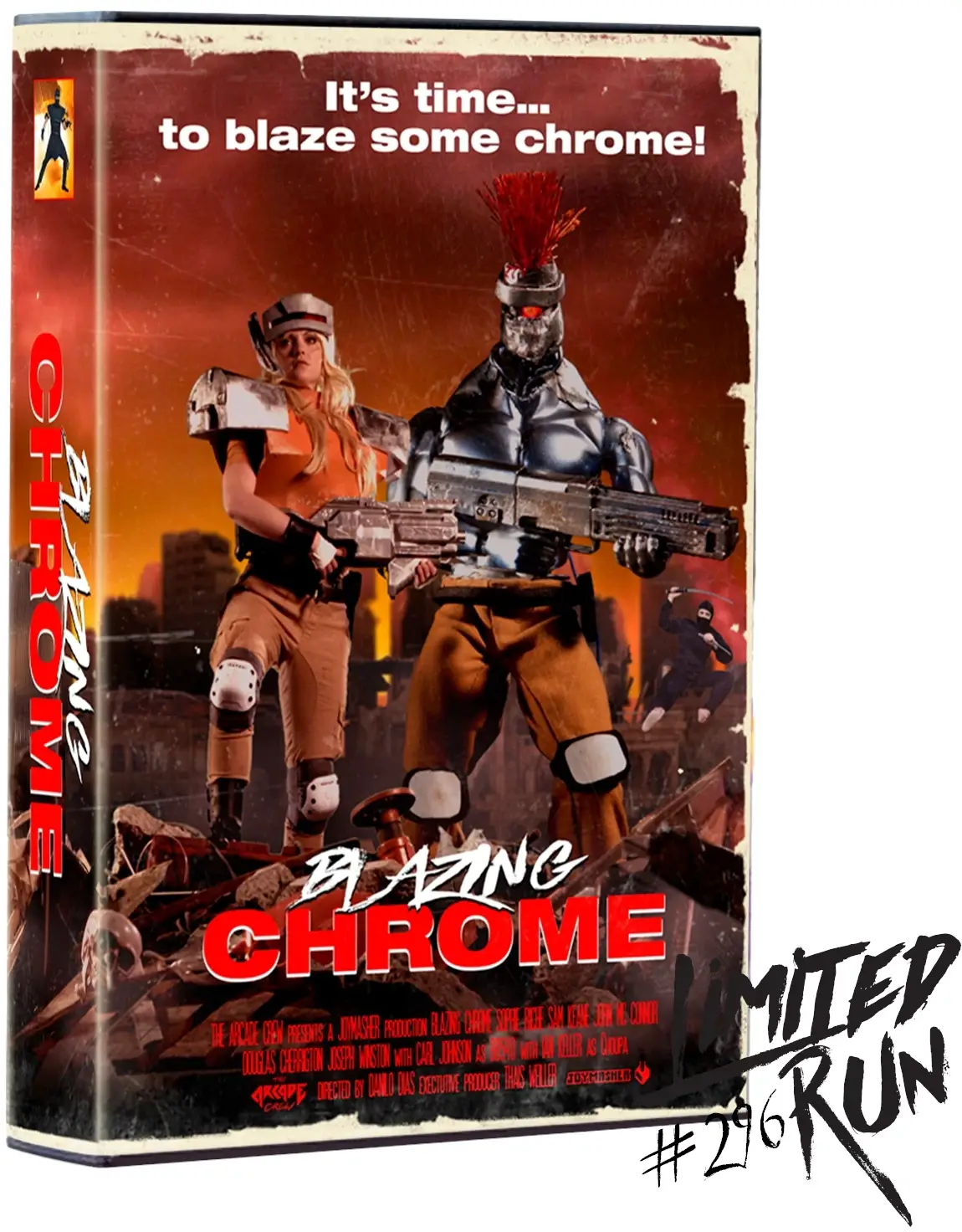 Capa de Blazing Chrome [VHS Edition]