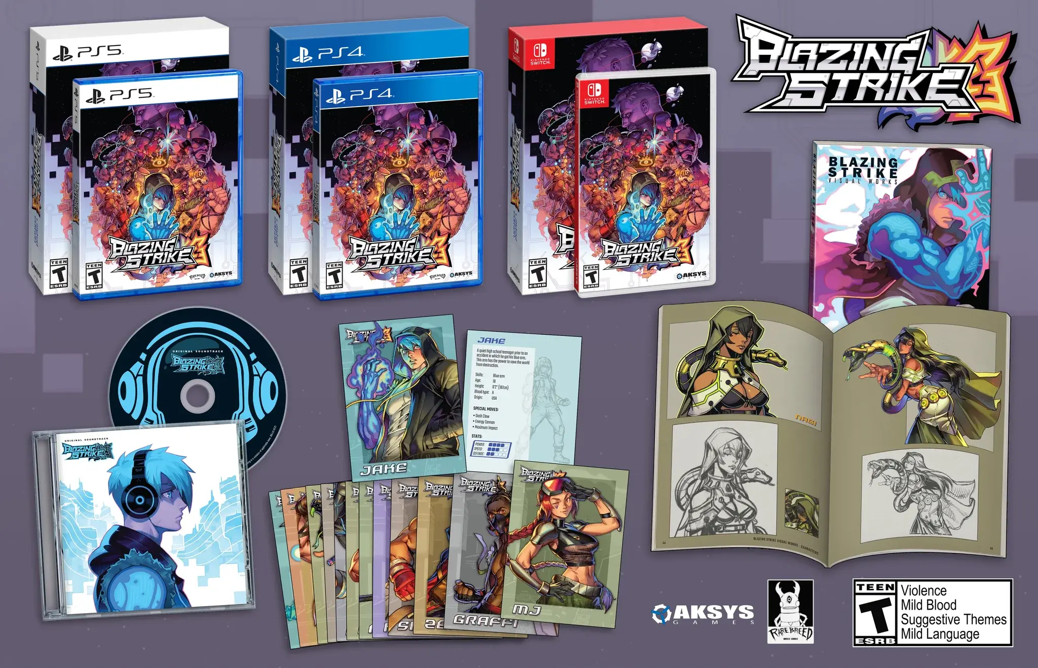 Capa de Blazing Strike! [Limited Edition]