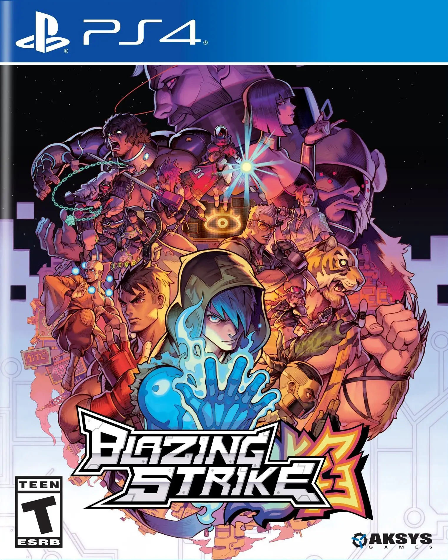 Capa de Blazing Strike