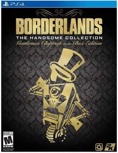 Capa de Borderlands The Handsome Collection [Gentleman Claptrap-In-A-Box Edition]