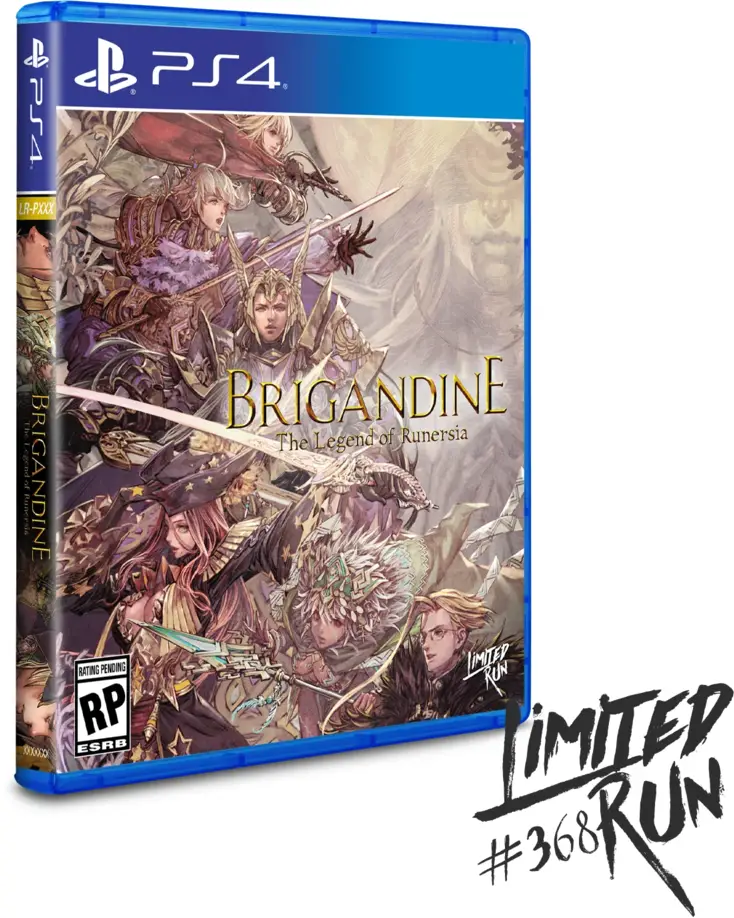 Capa de Brigandine: The Legend of Runersia