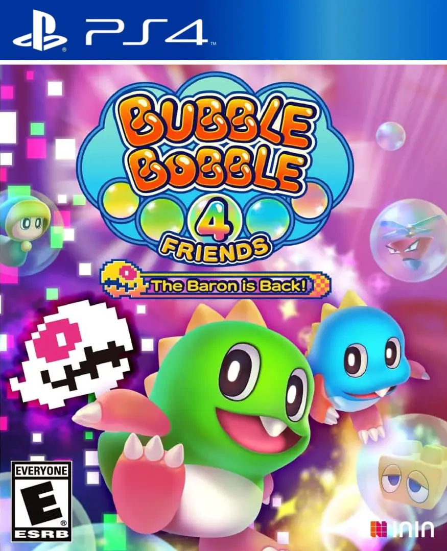 Capa de Bubble Bobble 4 Friends: The Baron Is Back