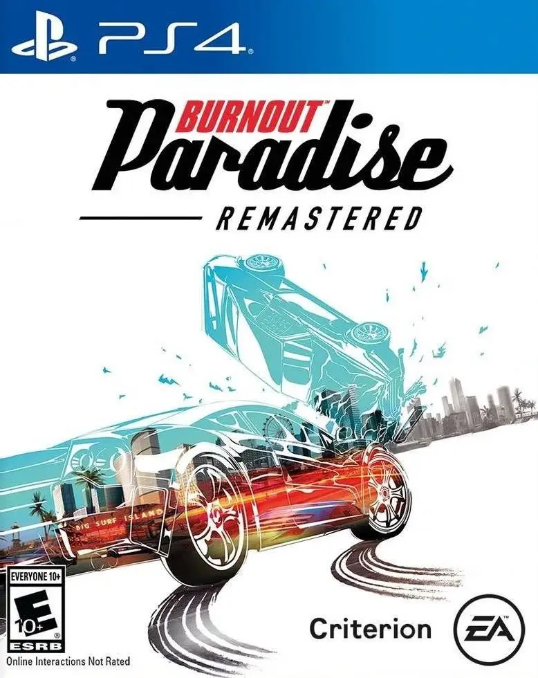Capa de Burnout Paradise Remastered