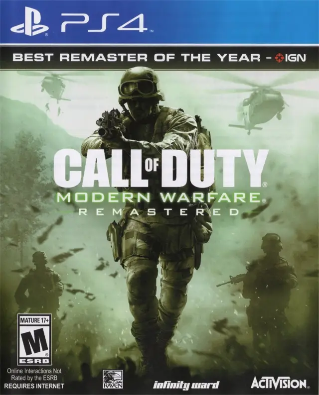 Capa de Call of Duty: Modern Warfare Remastered