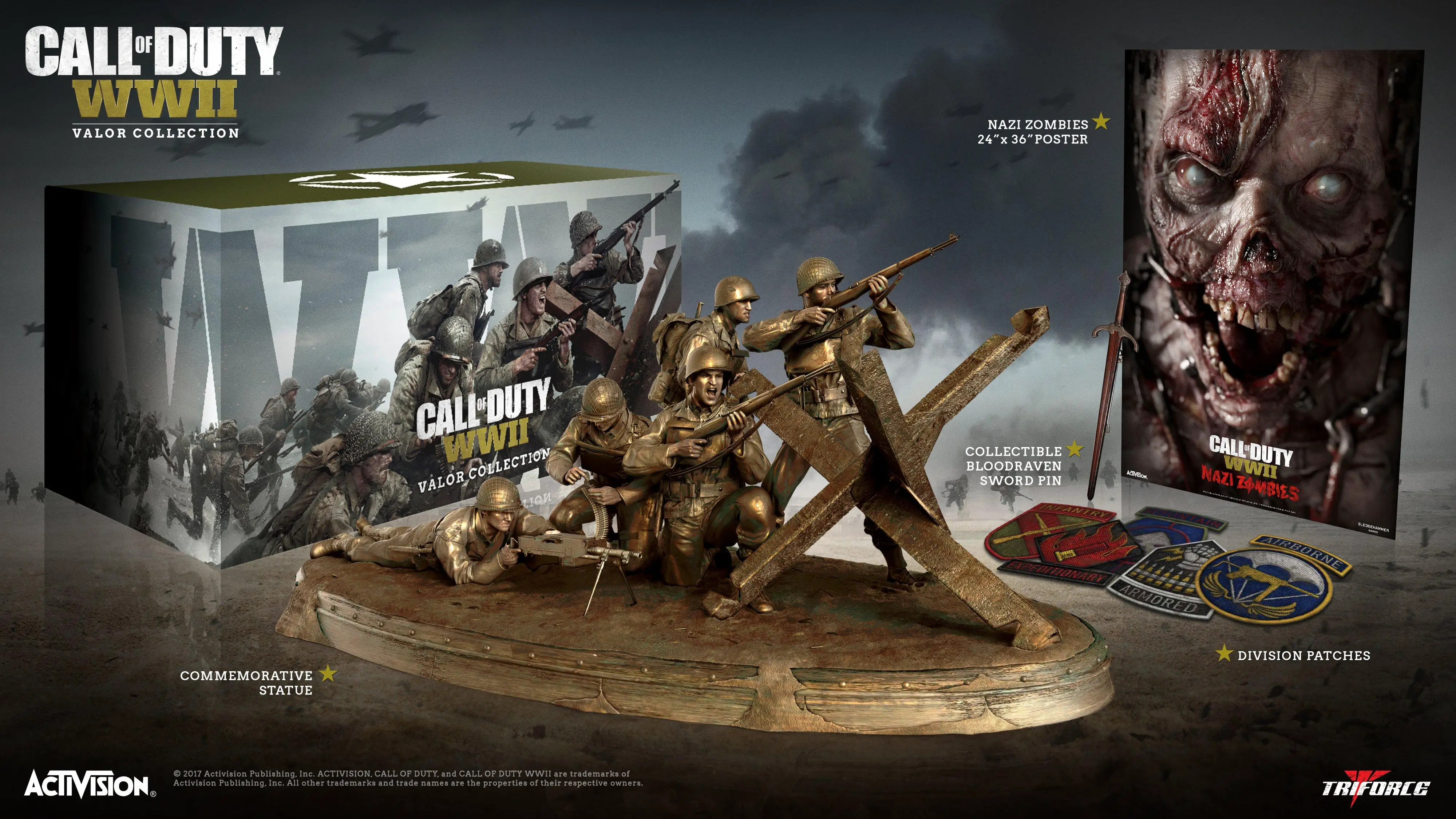 Capa de Call of Duty: WWII [Valor Collection]