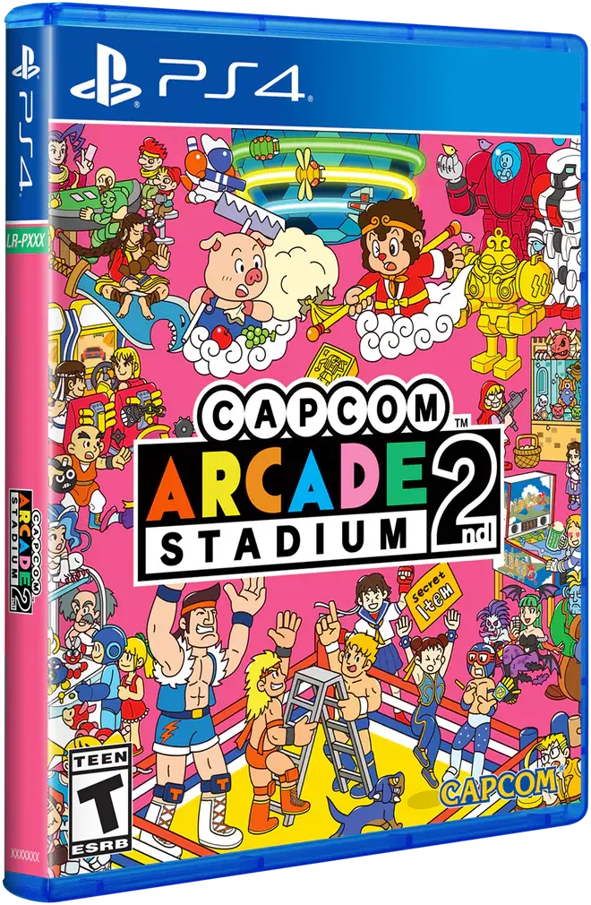 Capa de Capcom Arcade 2nd Stadium