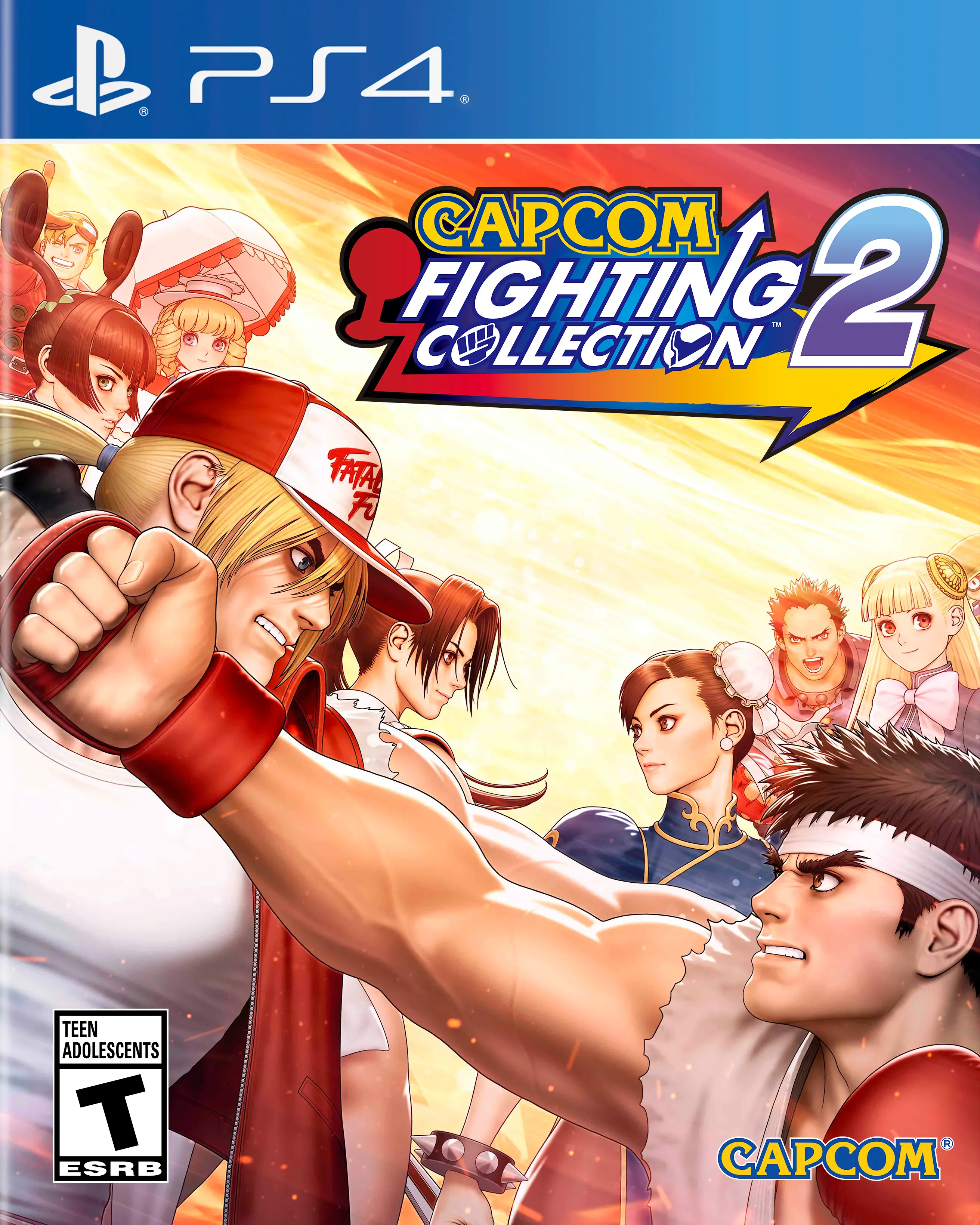 Capa de Capcom Fighting Collection 2