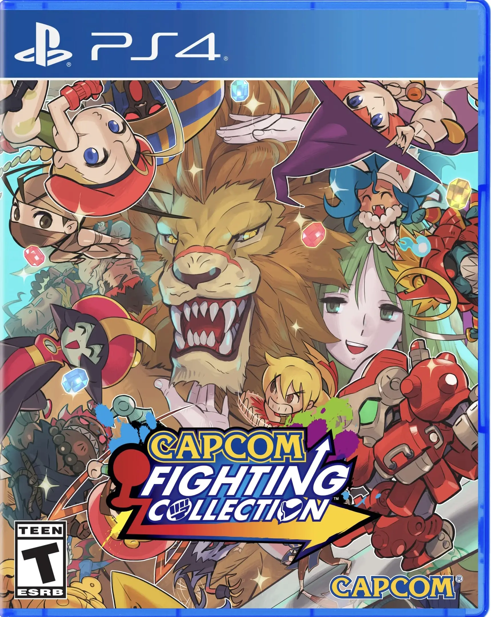 Capa de Capcom Fighting Collection