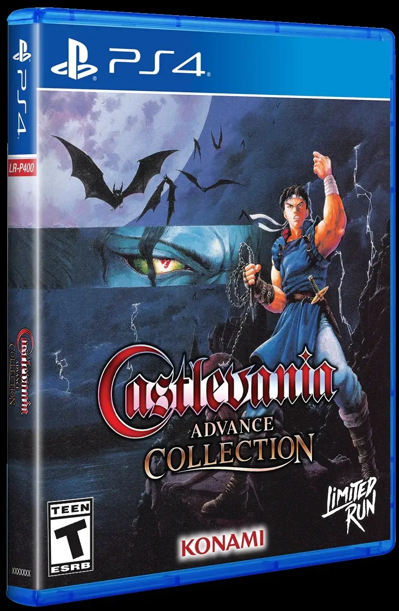 Capa de Castlevania Advance Collection [Dracula X Cover]