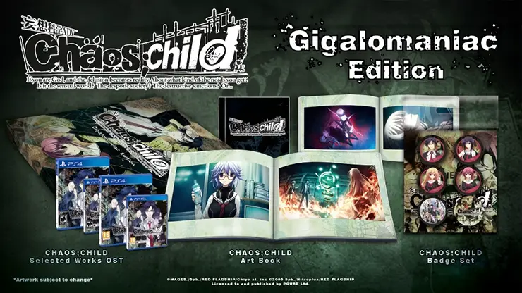 Capa de Chaos;Child [Gigalomaniac Edition]