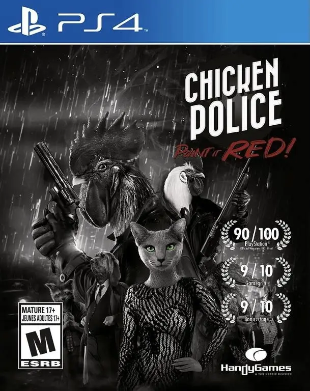 Capa de Chicken Police - Paint it RED!