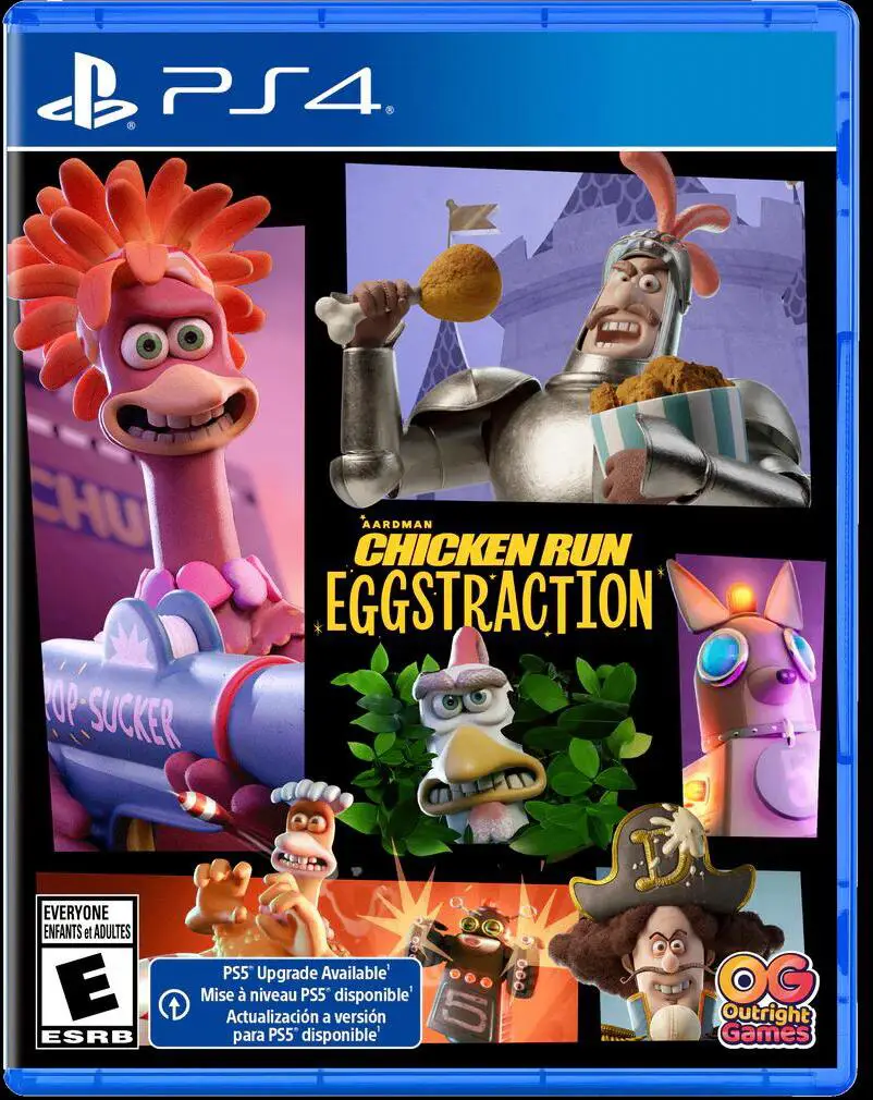 Capa de Chicken Run: Eggstraction