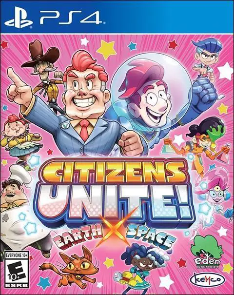 Capa de Citizens Unite!: Earth X Space
