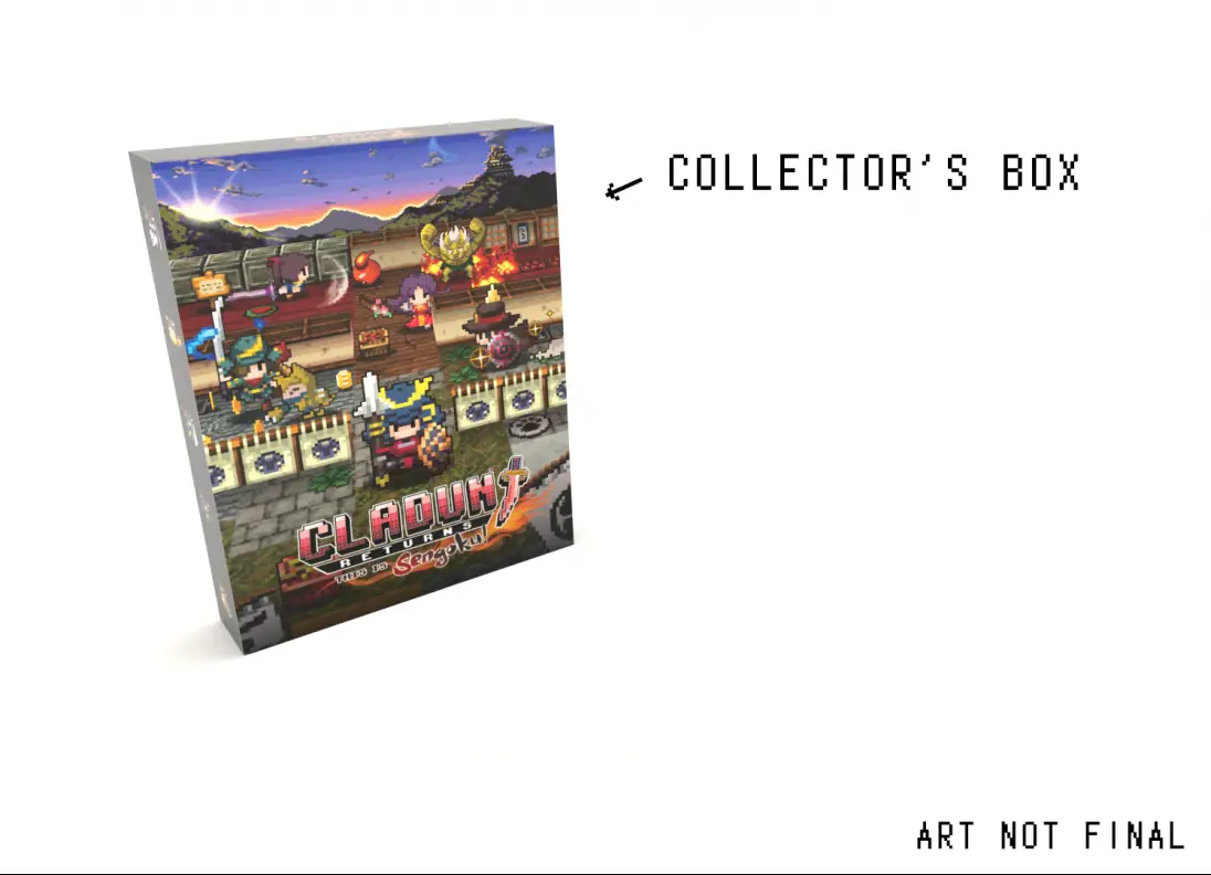 Capa de Cladun Returns: This Is Sengoku! Limited Edition