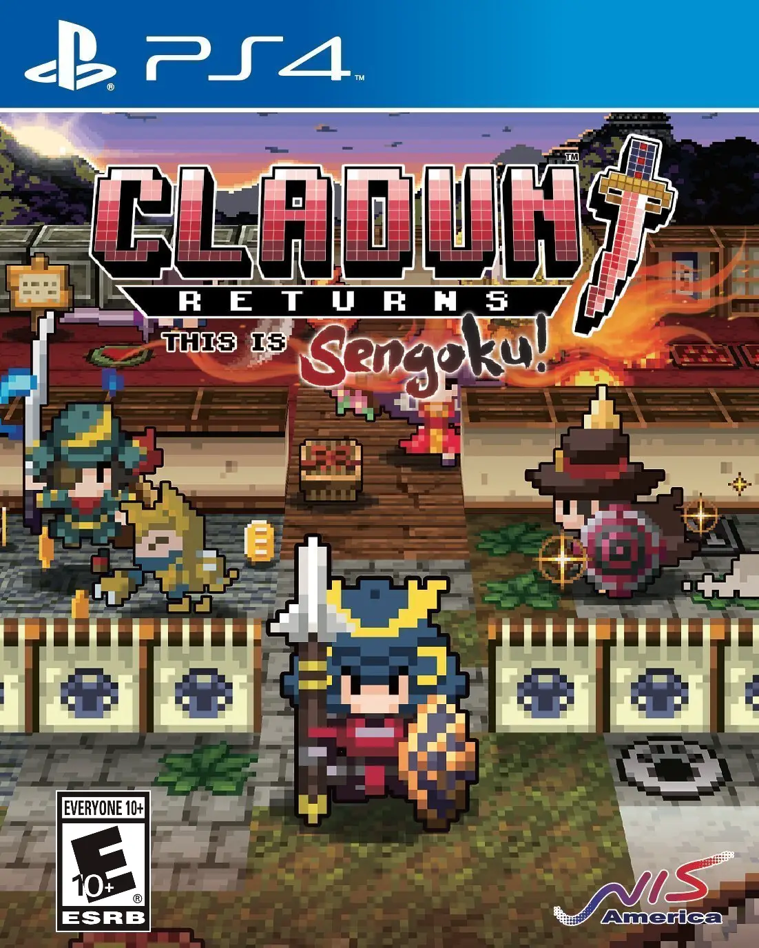 Capa de ClaDun Returns: This is Sengoku!