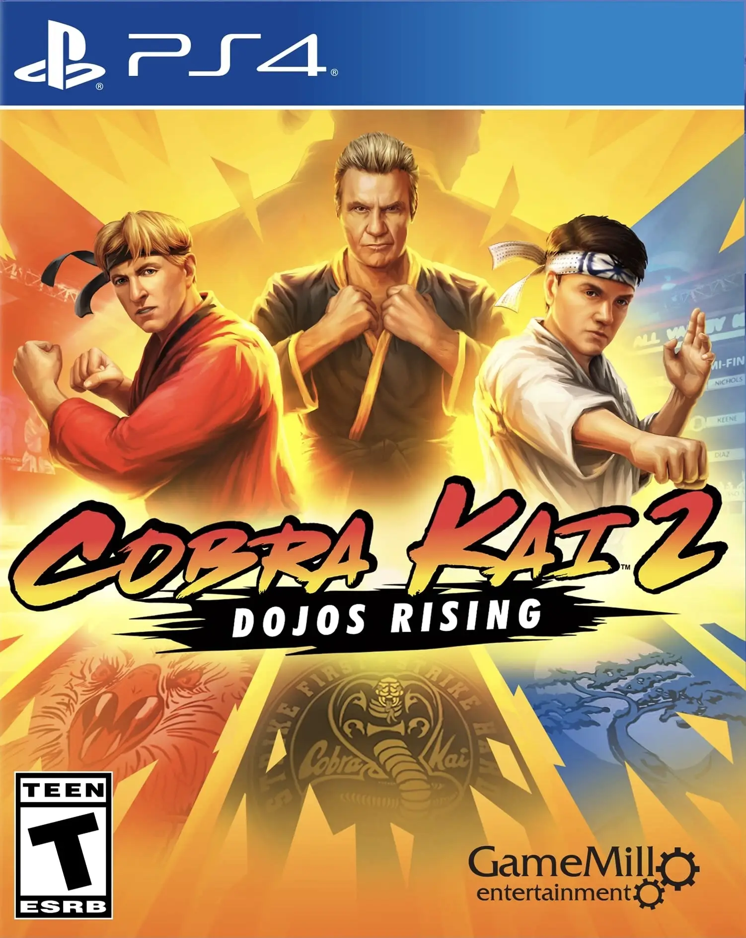 Capa de Cobra Kai 2: Dojos Rising