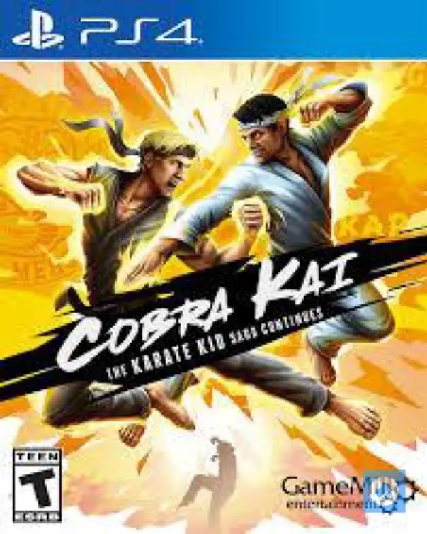 Capa de Cobra Kai: The Karate Kid Saga Continues