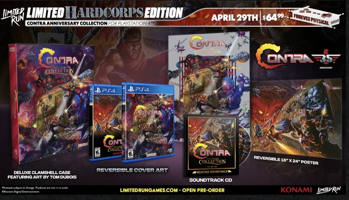 Capa de Contra Anniversary Collection [Hard Corps Edition]