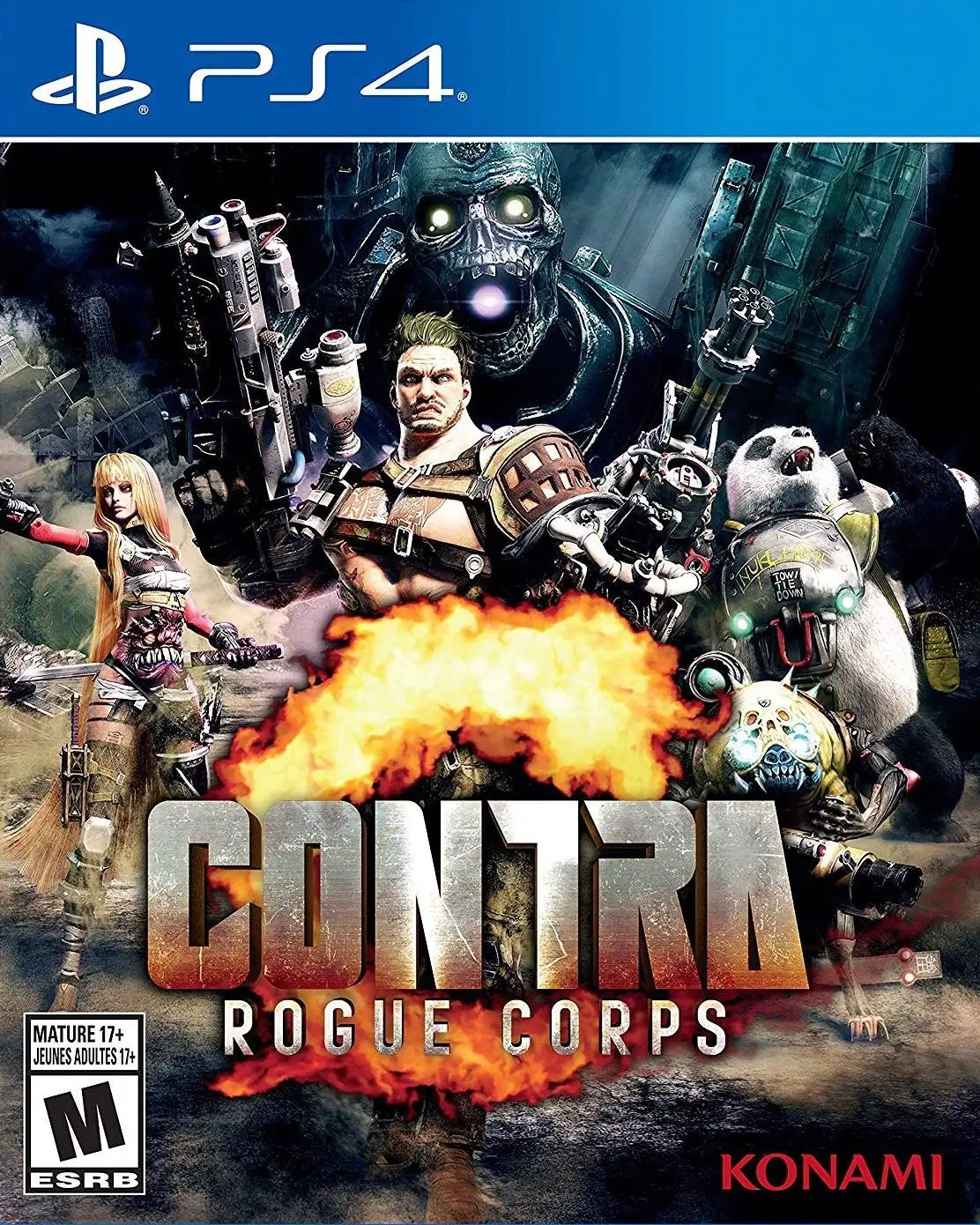 Capa de Contra Rogue Corps