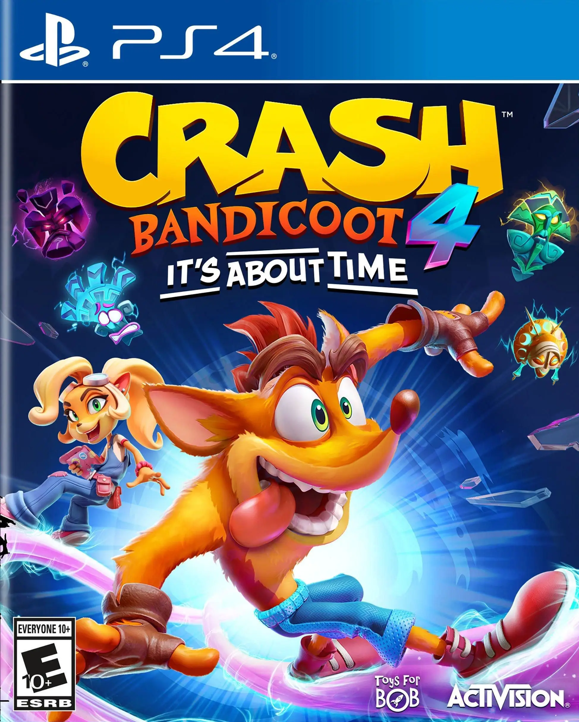 Capa de Crash Bandicoot 4: It's About Time