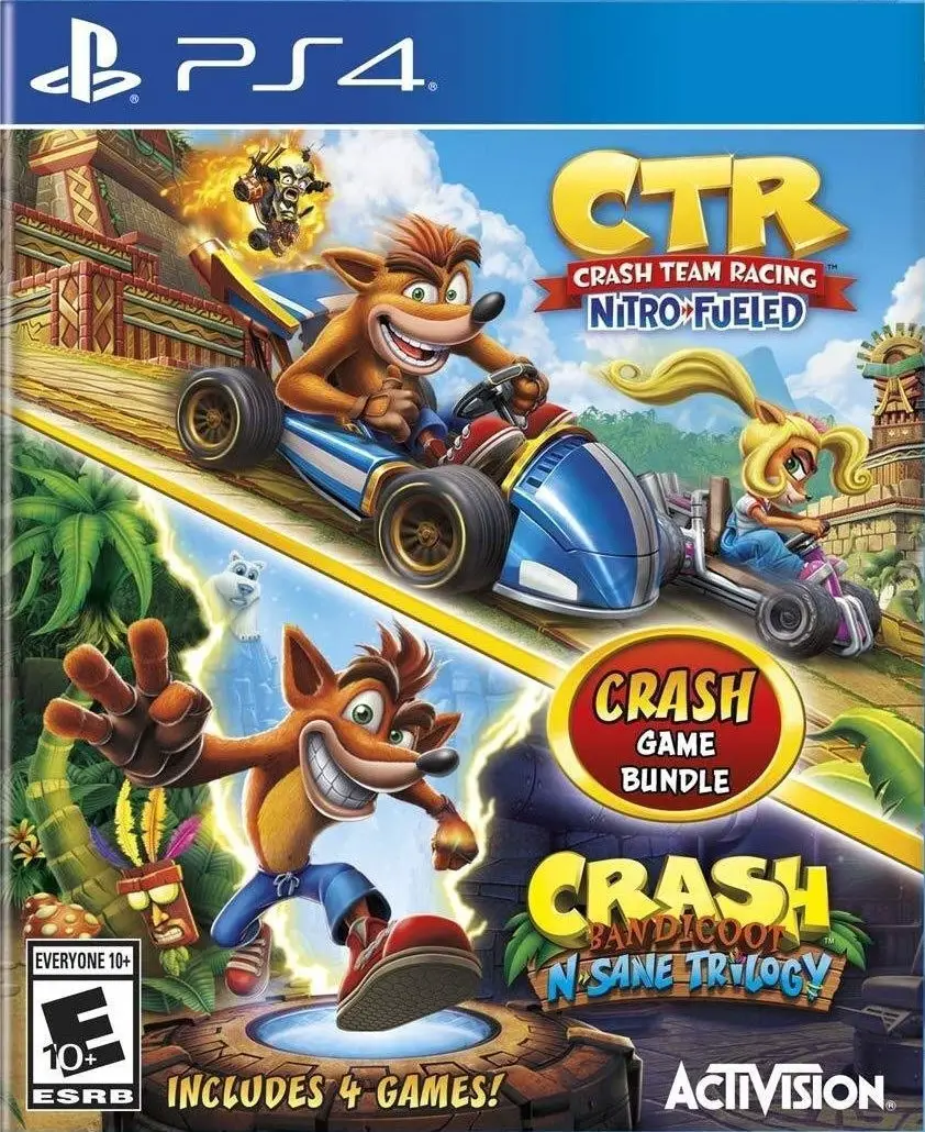 Capa de Crash Team Racing: Nitro-Fueled / Crash Bandicoot N. Sane Trilogy
