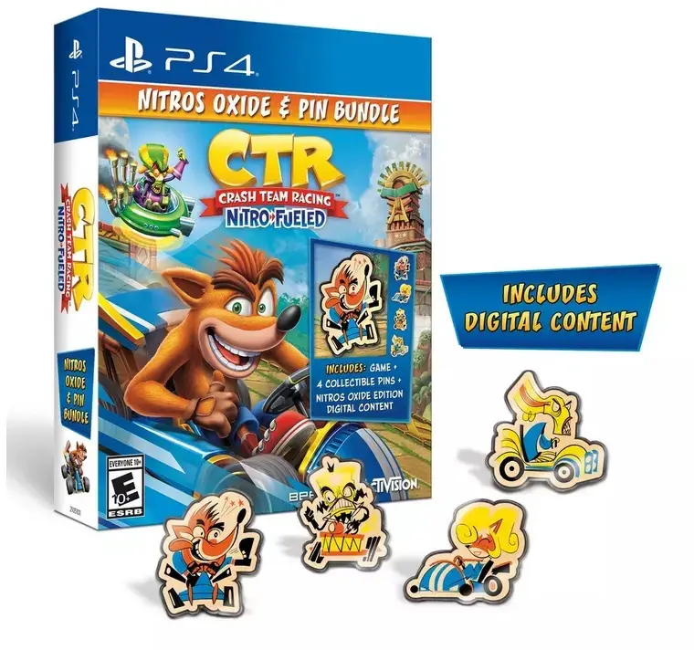 Capa de Crash Team Racing: Nitro-Fueled [Nitros Oxide & Pin Bundle]