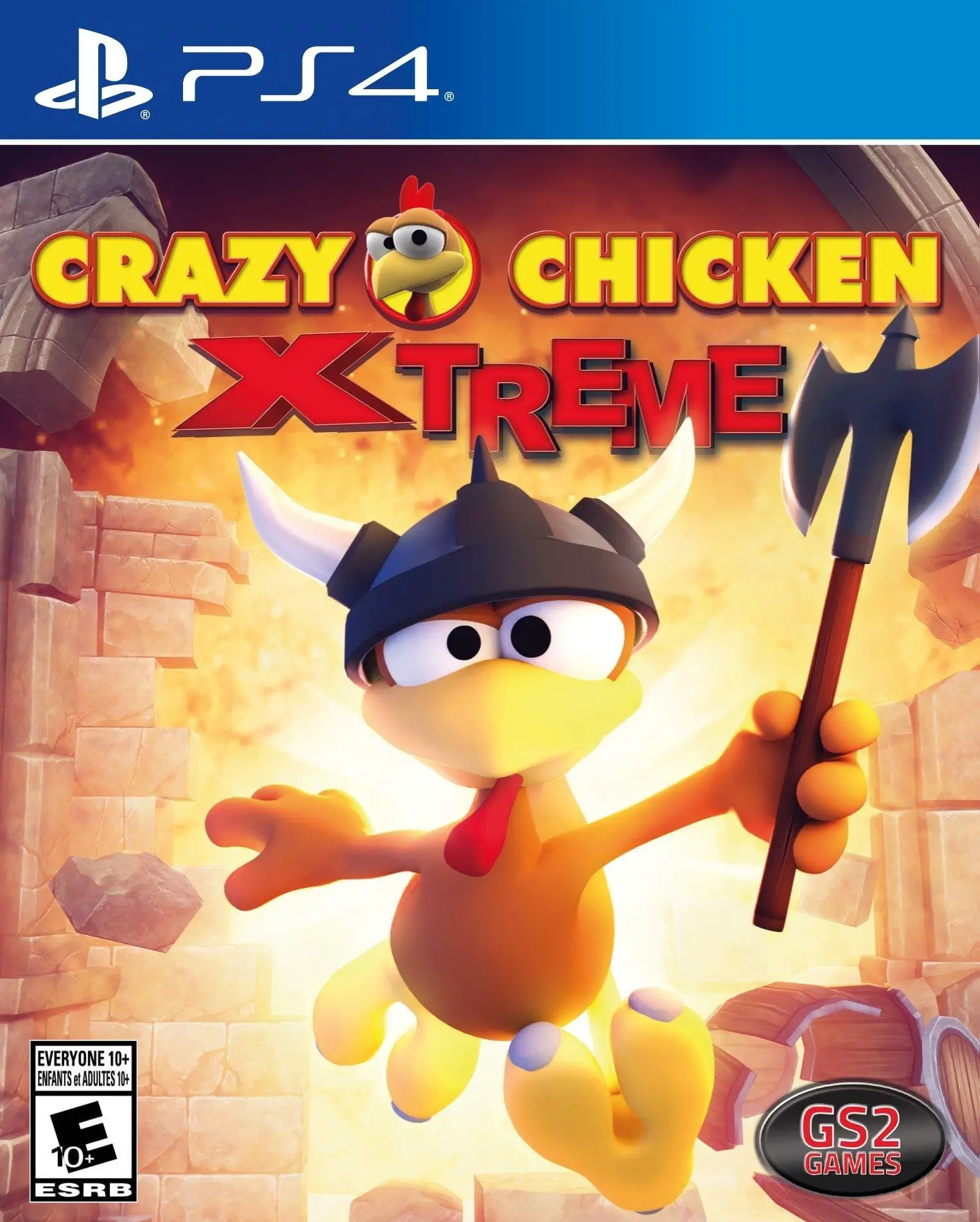 Capa de Crazy Chicken Xtreme