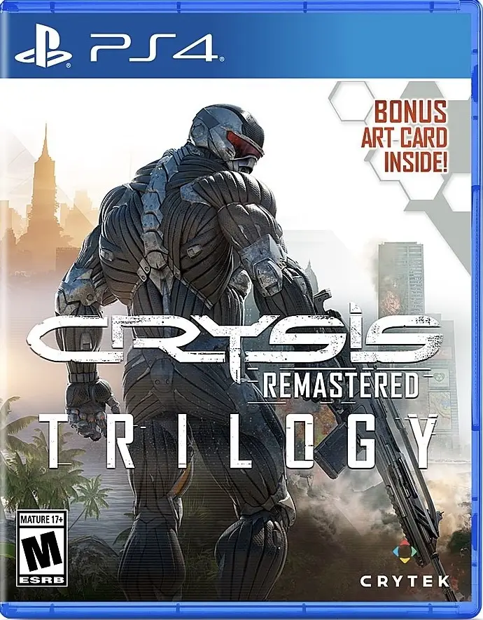 Capa de Crysis Remastered Trilogy