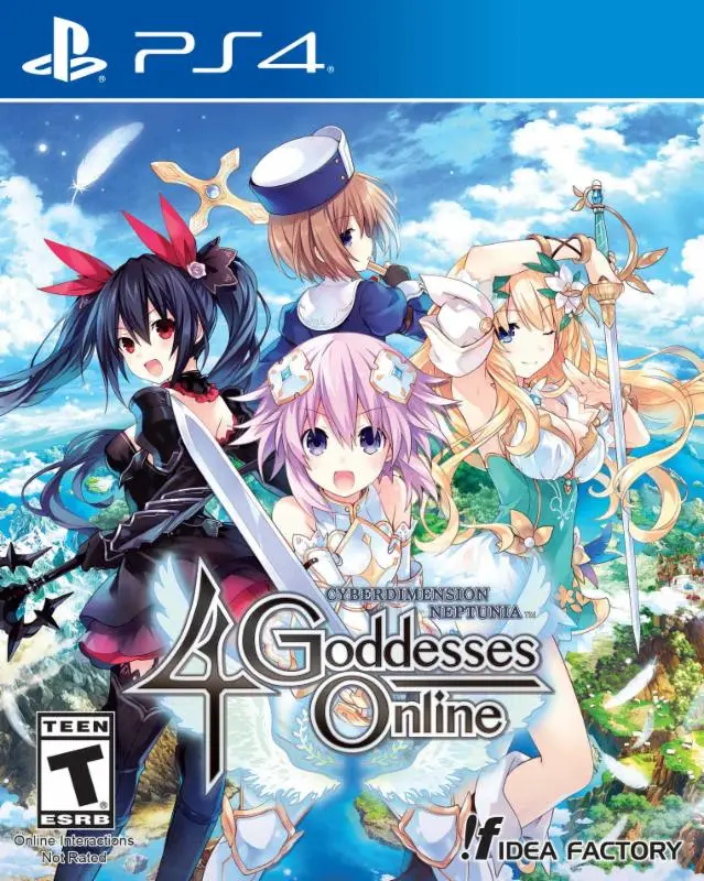 Capa de Cyberdimension Neptunia: 4 Goddesses Online
