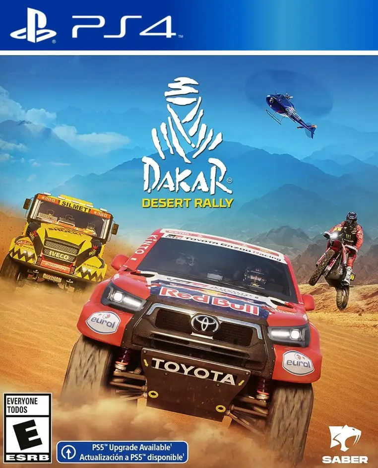 Capa de Dakar Desert Rally
