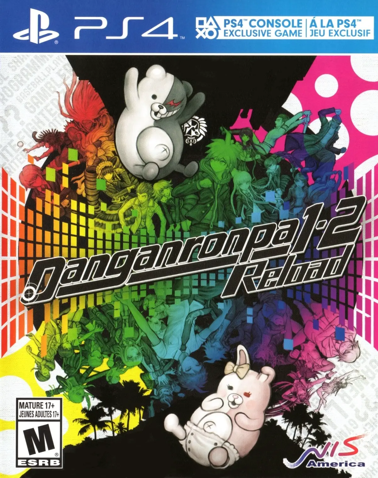 Capa de Danganronpa 1-2 Reload