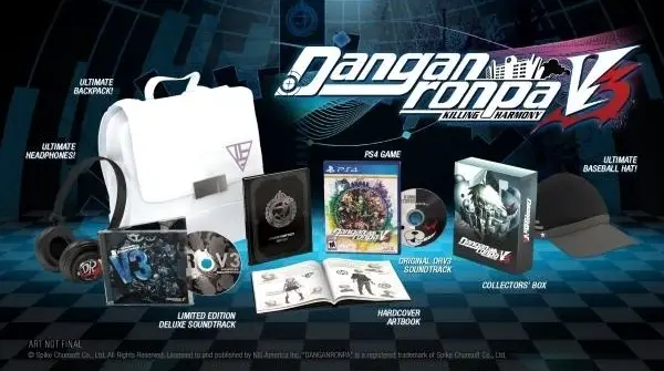 Capa de Danganronpa V3: Killing Harmony Limited Edition