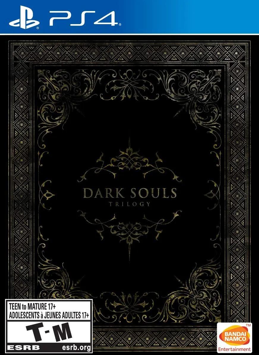 Capa de Dark Souls Trilogy